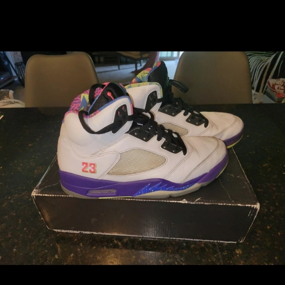 Size 9 - Nike Jordan 5 Retro Alternate Bel-Air 2020 - Picture 4 of 8